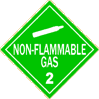 Non-flammable gas